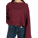 Free People Waking in Hueco long sleeved open back top raspberry