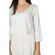 Soft Rebels Carry double layer dress striped with V-neck