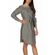 Soft Rebels Charnett Bardot dress linen dress grey