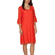 Soft Rebels Pia bell sleeve lace dress in hot coral