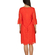 Soft Rebels Pia bell sleeve lace dress in hot coral