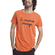 Thinking Mu Le monde change men's t-shirt orange