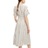 Free People Monday midi striped dress stone