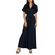 Rut & Circle Vivian long dress dark navy