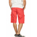 Biston men's cargo shorts coral with belt