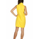 Migle + me choker neck sleeveless dress yellow