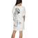 Migle + me t-shirt dress Jellyfish white