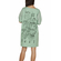 Migle + me t-shirt dress Let's get lost light green