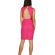 Migle + me sleeveless pencil dress with open back