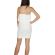Migle + me strapless mini dress white with embroidery