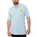 Men's polo shirt light blue Insane plus