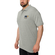 Men's polo shirt grey melange Insane plus