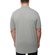 Men's polo shirt grey melange Insane plus