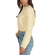 Daisy Street cropped knit jumper yellow