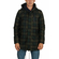 Anerkjendt Luke blue checked parka with Thinsulate insulation