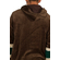 Anerkjendt Nigel velour hoodie brown