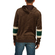 Anerkjendt Nigel velour hoodie brown