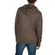 Anerkjendt Nigel hooded knit sweater with hood black-brown melange