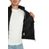 Just Boy leather-look biker jacket black with side stripe