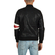 Just Boy leather-look bomber jacket black