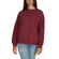 Thinking Mu women's sweatshirt deep red melange