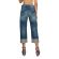 Replay Renalei cropped boy fit jeans blue