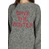 Thinking Mu Save the winter merino wool jumper grey melange