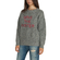 Thinking Mu Save the winter merino wool jumper grey melange