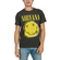 Amplified Nirvana t-shirt Worn out Smiley