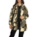 Obey Covert women's sherpa jacket camo