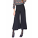 Pepaloves Carla wide leg cropped pants black