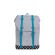 Herschel Supply Co. Retreat Youth backpack light grey crosshatch/tile blue/mini polka dot