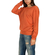 Pepaloves Elena V-back viscose sweater orange