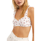 Free People Britt embroidered bralette white