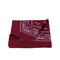 Vintage print bandana bordeaux