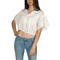 Free People Allora Allora cropped τοπ με κροσέ δαντέλα