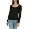 Rut & Circle long sleeve top black