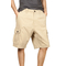 Men's cargo shorts ecru