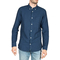 Gnious Linus linen blend men's shirt navy