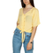 Rut & Circle button crepe top