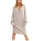 Free People longline tunic sky grey