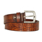 Men's leather belt brown