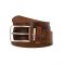 Men's leather belt vintage tan