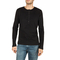 Bigbong long sleeve Henley tee black