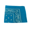 Vintage print bandana ocean blue