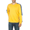 Bigbong sweatshirt yellow with side stripe