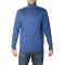 Men's roll neck sweater blue