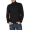 Men's roll neck sweater black