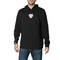 Huf Plastic heart hoodie black