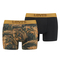 Levi's® tropical fern boxer brief 2-pack black